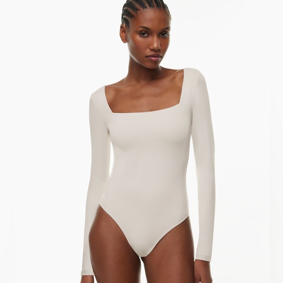 Contour Squareneck Longsleeve Bodysuit - Picture 1 of 5